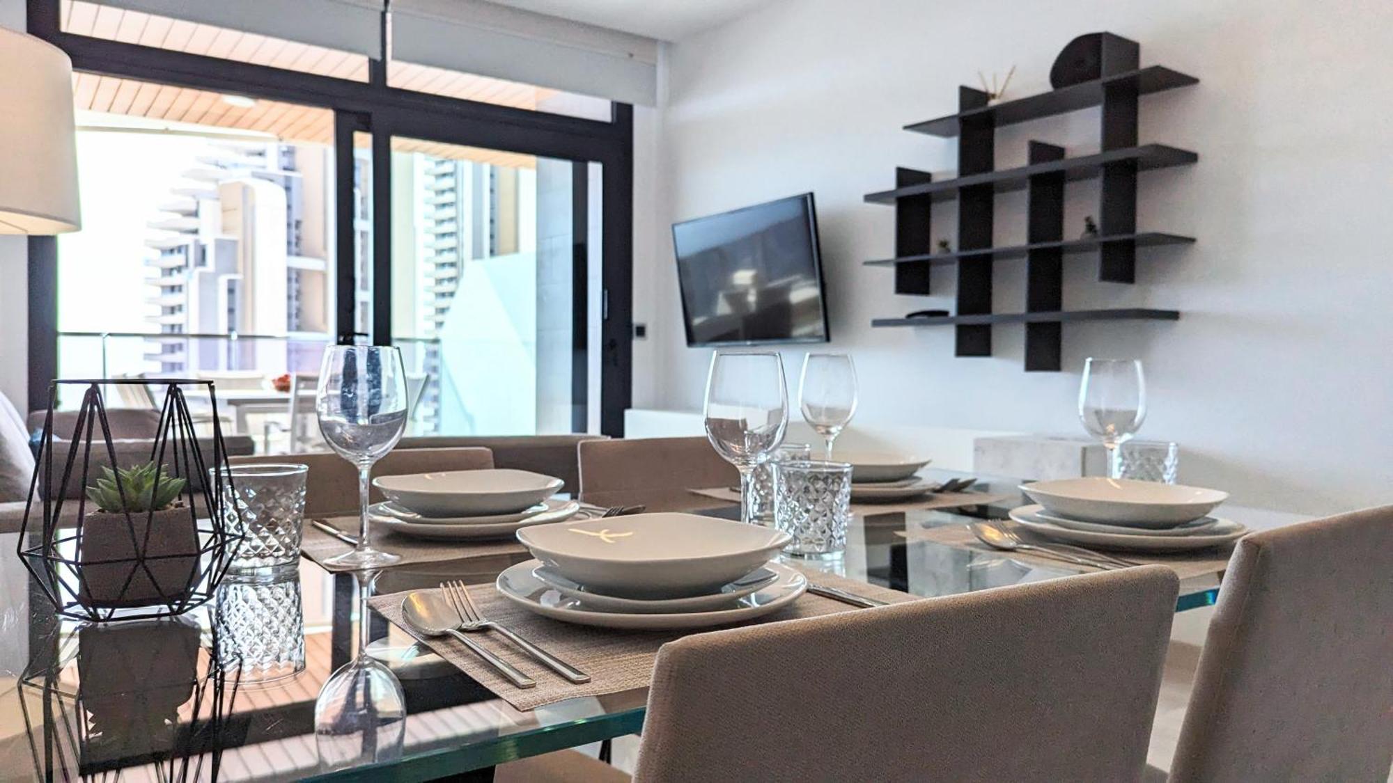 Sunset Waves Luxury Apartment Benidorm Esterno foto